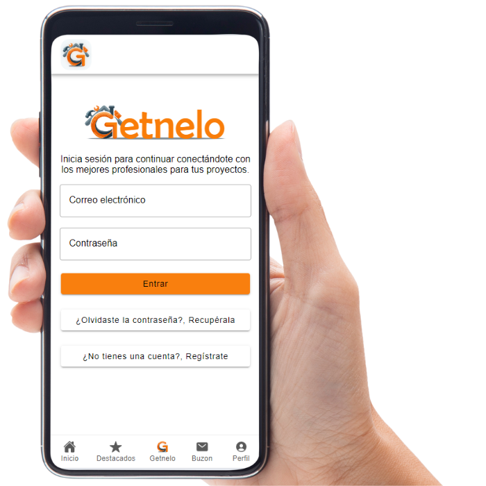 Login App Getnelo